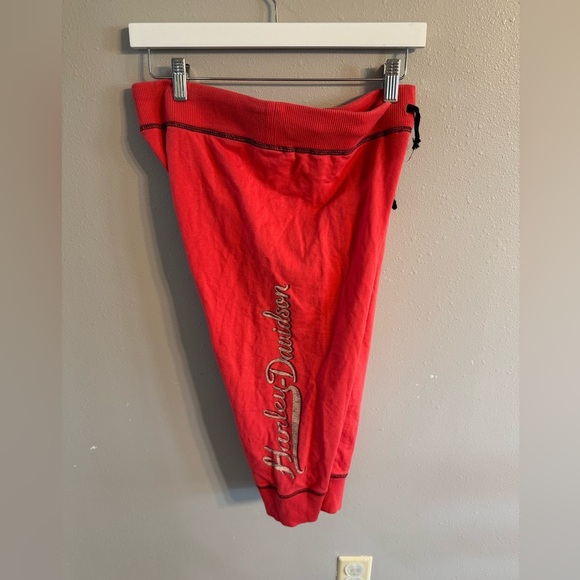 🔴Harley-Davidson Red Sweatpants - Picture 1 of 7